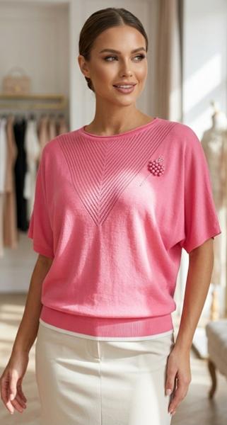 Американка Julia (50-52) JL1261 pink (лето)