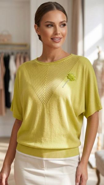 Американка Julia (50-52) JL1262 yellow (лето)