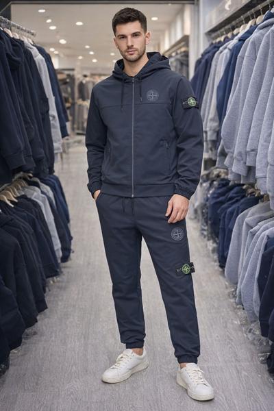 Костюм спорт MirWear (S-2XL) MW1070-313 d.grey (деми)