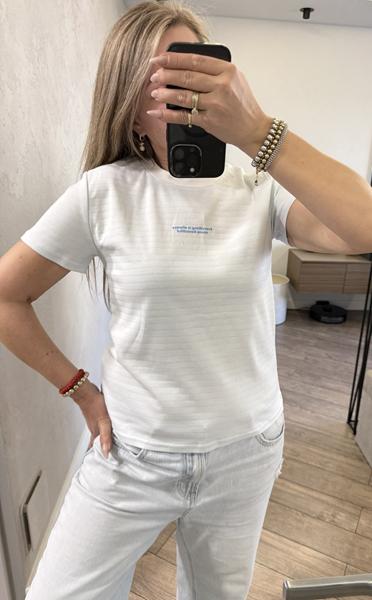 Футболка Lora (one size) LR1478 white (лето)