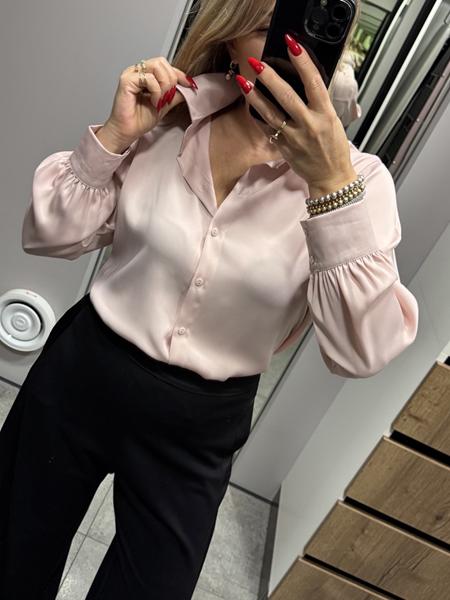Рубашка Lora (one size) LR1508 pink (деми)