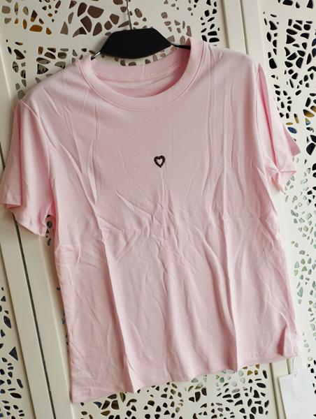 Футболка Lora (one size) LR1527 pink (лето)