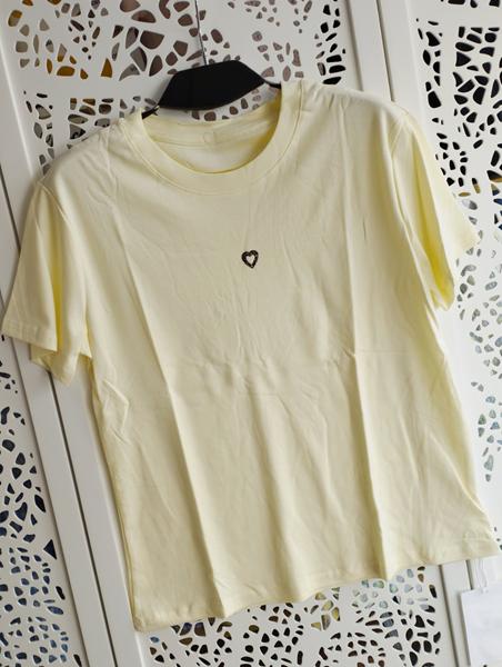 Футболка Lora (one size) LR1528 yellow (лето)