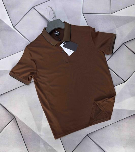 Футболка Rassul (S-2XL) 67397 brown (лето)
