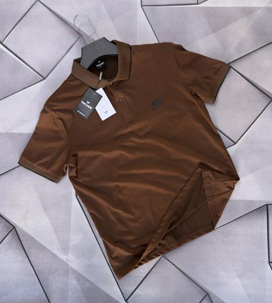 Футболка Rassul (S-2XL) 67433 brown (лето)