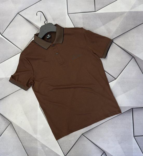 Футболка Rassul (S-2XL) 67455 brown (лето)