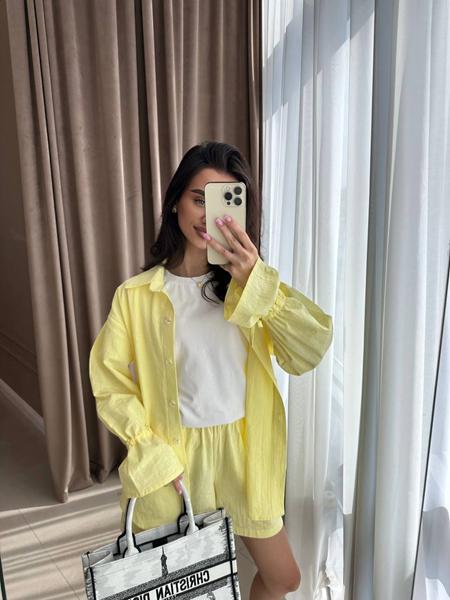 Костюм Valentina (42-48) 014 yellow (лето)