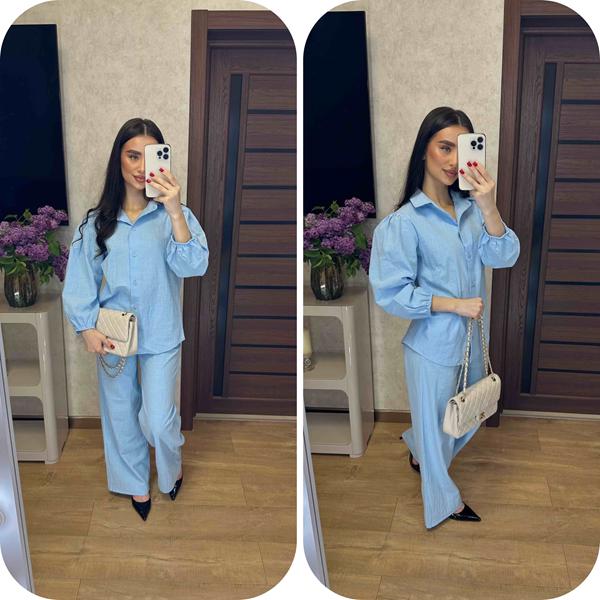 Костюм Valentina (42-48) 113 l.blue (деми)