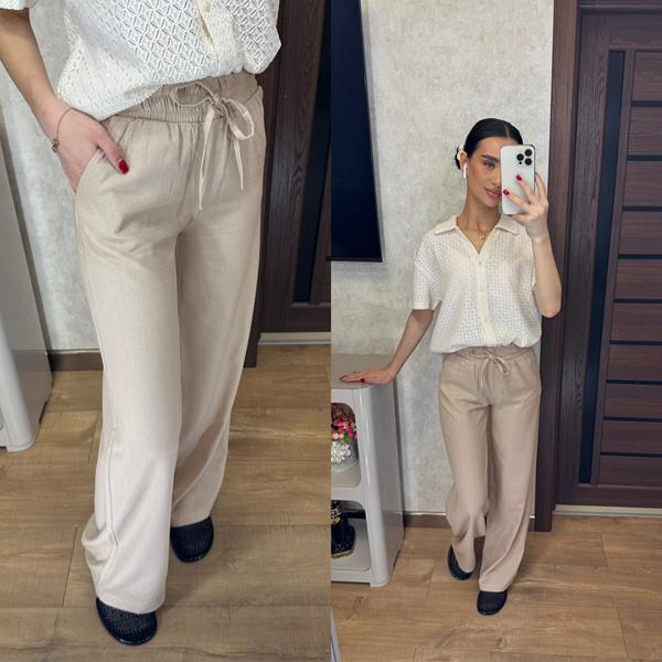 Штаны Valentina (50-54) 249 beige (деми)