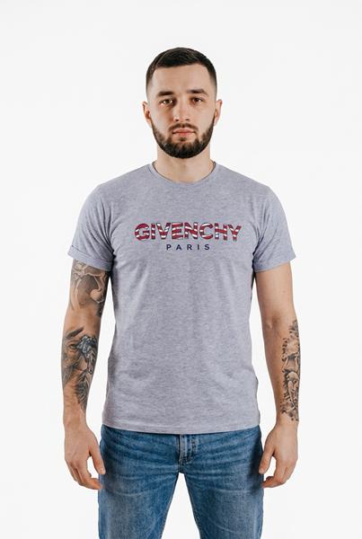 Футболка Sport style (M-2XL) 5-1 grey (лето)