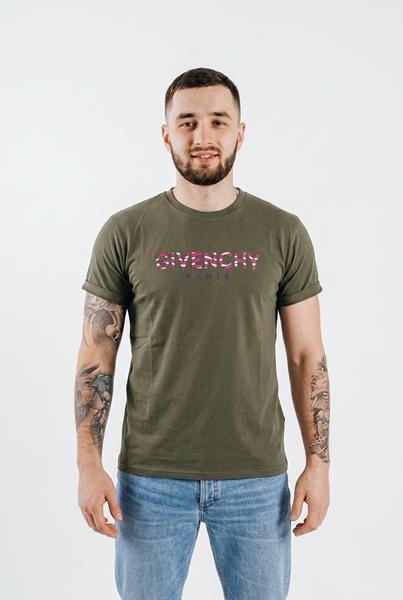 Футболка Sport style (M-2XL) 5-1 khaki (лето)