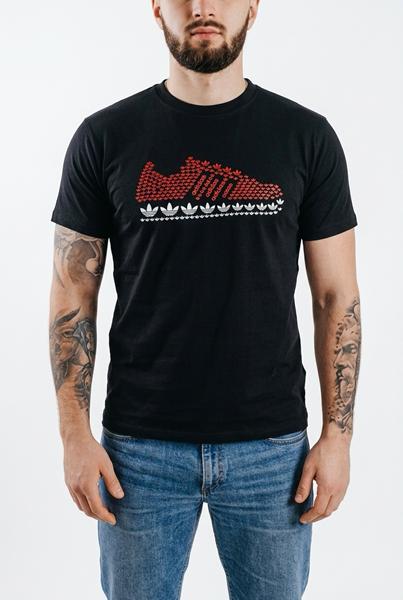 Футболка Sport style (M-2XL) 5-5 black (лето)
