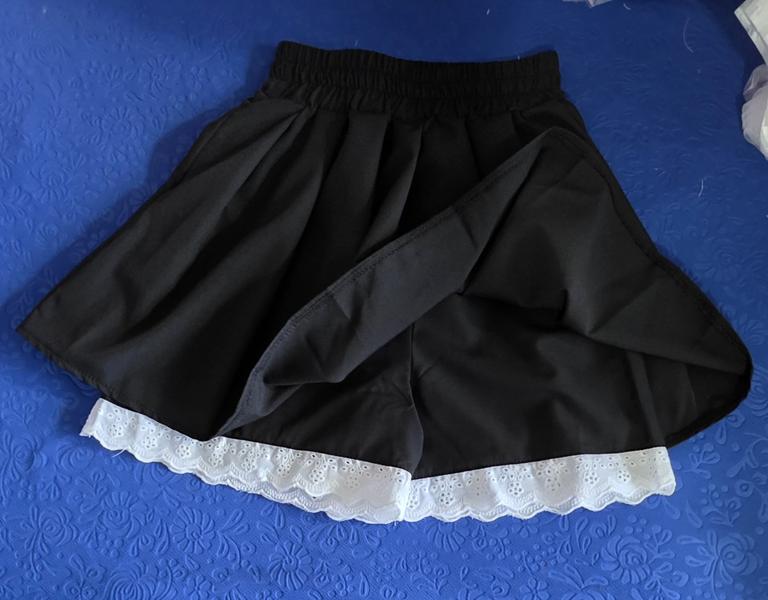 Юбка-шорты Bright Harmony (110-140) 749 black (лето)