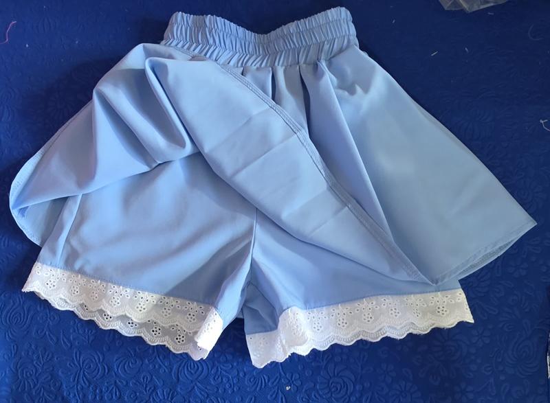 Юбка-шорты Bright Harmony (110-140) 749 l.blue (лето)