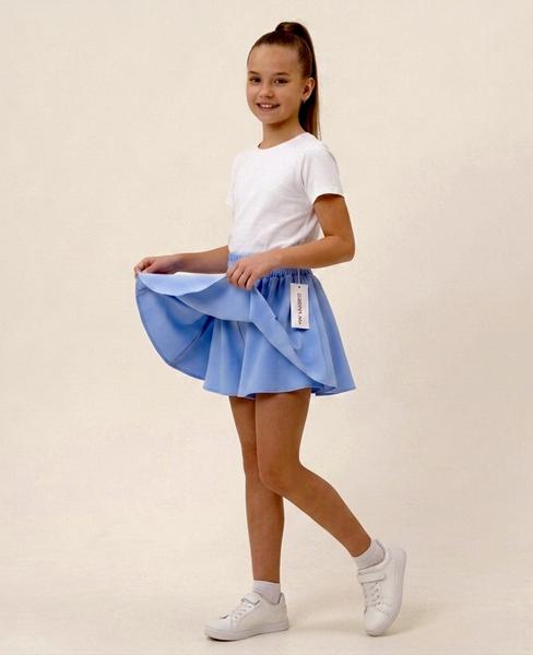 Юбка-шорты Bright Harmony (140-158) 939 l.blue (лето)