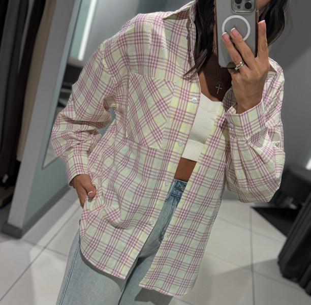 Рубашка Comod (S-L) 176 pink (деми)