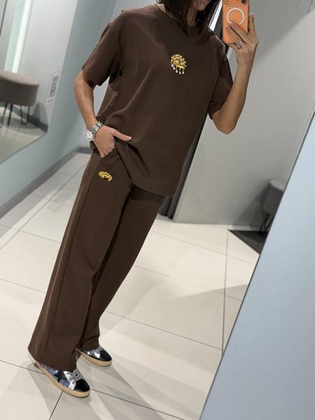 Костюм спорт Comod (S-L) 6626 brown (лето)