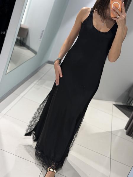 Платье Comod (S-L) H2395 black (лето)