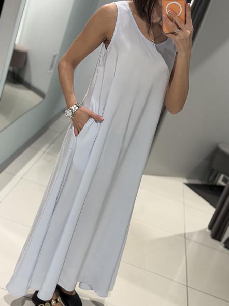 Платье Comod (S-L) H2501 l.grey (лето)