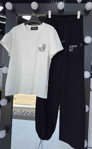 Костюм спорт LOVEKAN (S-L) 1709 black (лето)