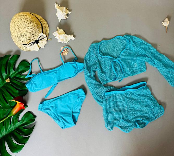 Комплект Sun&Sea (34-42) 3340 l.blue (лето)