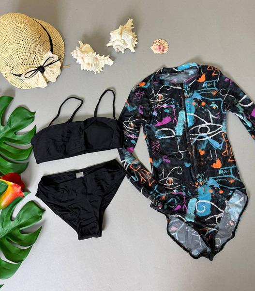 Комплект Sun&Sea (32-40) 05067 black-l.blue (лето)