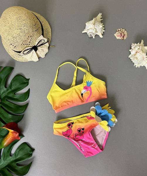 Купальник Sun&Sea (28-36) 089 yellow (лето)