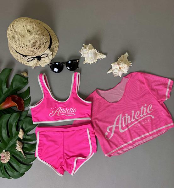 Комплект Sun&Sea (30-38) 1861-1 fuchsia (лето)