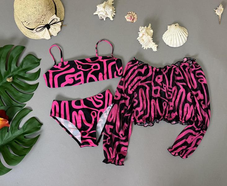 Комплект Sun&Sea (32-40) 090 fuchsia (лето)