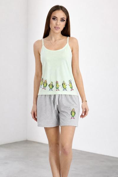 Пижама Trikotag (S-XL) 60160 l.green (лето)