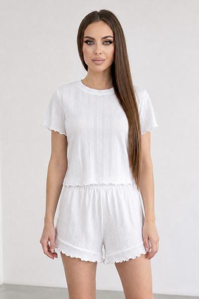 Пижама Trikotag (S-XL) 314 white (лето)