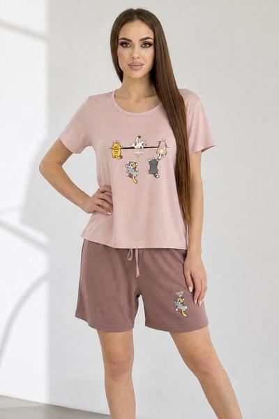 Пижама Trikotag (S-XL) 601091 nude (лето)