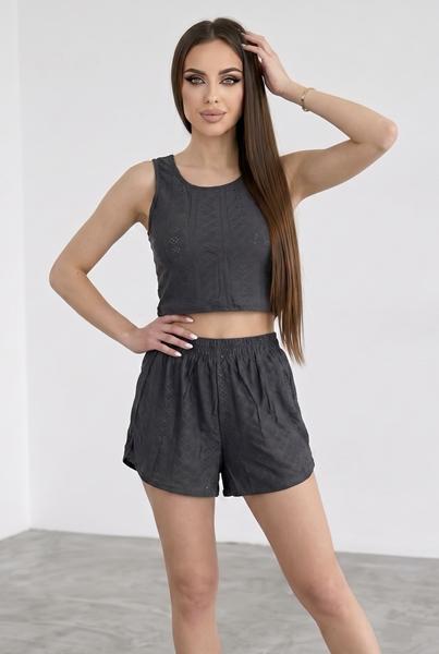 Пижама Trikotag (S-XL) 195 d.grey (лето)