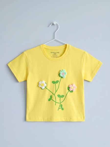 Футболка Dino (3-7) DN909 yellow (лето)
