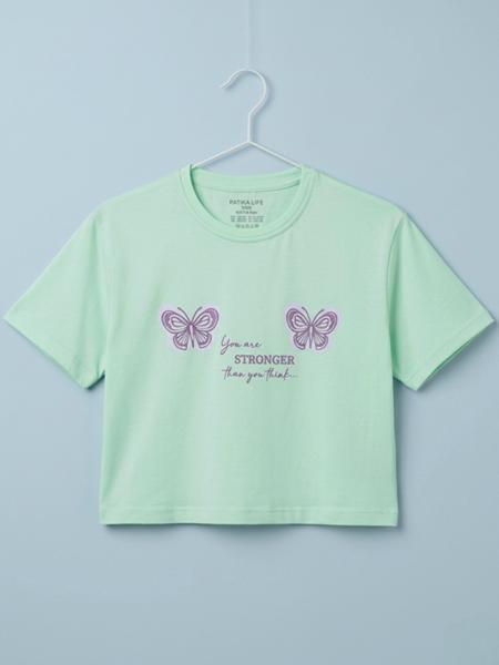 Футболка Dino (8-14) DN929 l.green (лето)