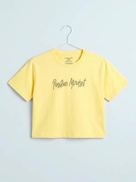 Футболка Dino (8-14) DN938 yellow (лето)