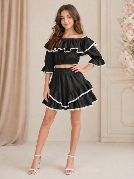 Костюм Safi (140-164) S524 black (лето)