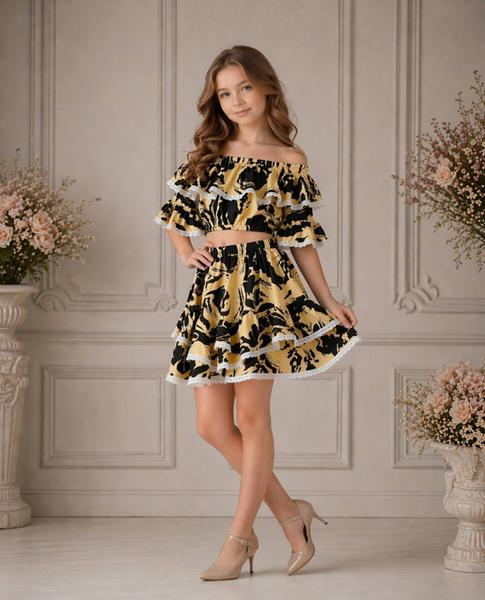 Костюм Safi (140-164) S526 yellow (лето)