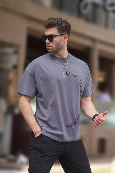 Футболка Hous Of Timur (M-2XL) HT2730 grey (лето)