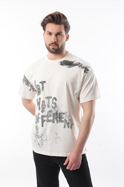 Футболка Hous Of Timur (M-2XL) HT2733 milk (лето)
