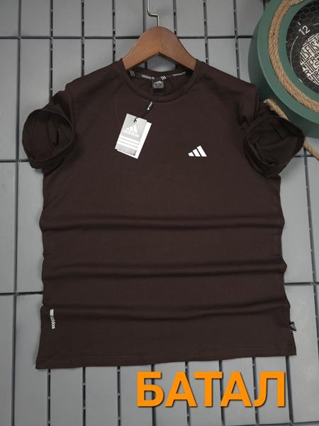 Футболка Hous Of Timur (3XL-7XL) HT2757 brown (лето)