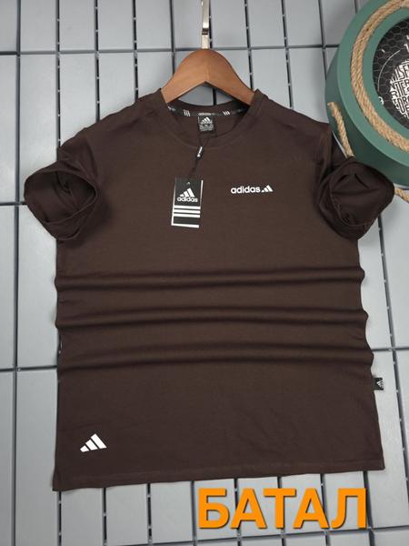 Футболка Hous Of Timur (3XL-7XL) HT2762 brown (лето)
