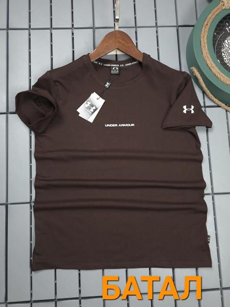 Футболка Hous Of Timur (3XL-7XL) HT2792 brown (лето)