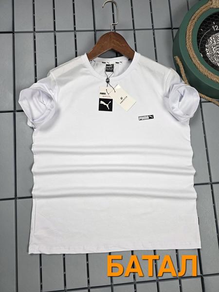 Футболка Hous Of Timur (3XL-7XL) HT2803 white (лето)