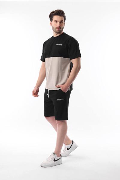 Костюм спорт Hous Of Timur (S-2XL) HT2813 black (лето)