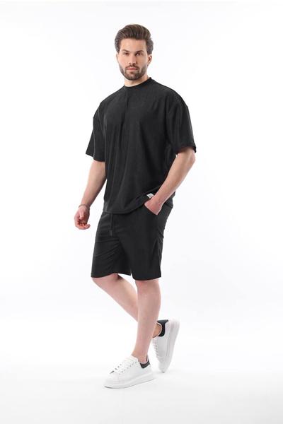 Костюм спорт Hous Of Timur (S-2XL) HT2814 black (лето)