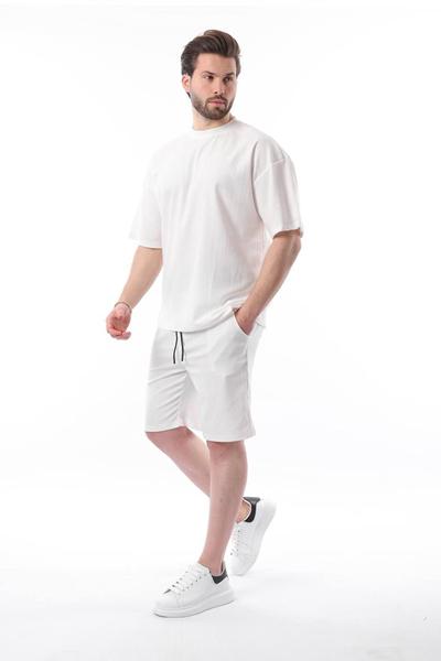 Костюм спорт Hous Of Timur (S-2XL) HT2815 white (лето)