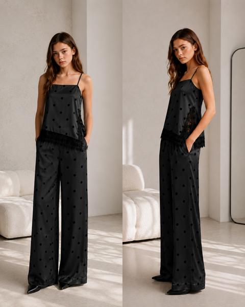 Костюм Karolina (34-42) KR758 black (лето)