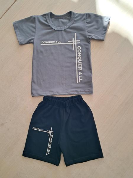 Костюм Proschenko (1-3) PR1190 grey (лето)