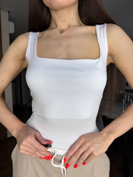 Боди Arina (42-48) 1747 white (лето)